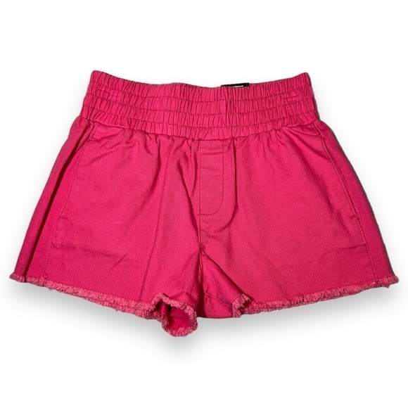 No Boundaries Juniors Smocked Waist Cotton Shorts Size Small - Picture 1 of 8